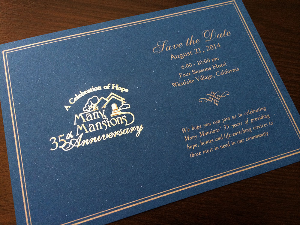 many mansions' 35th anniversary